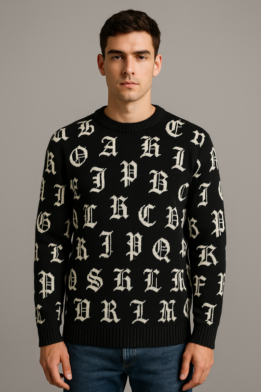 boohooMAN Clothing Bundle - 5 Pack Preloved Mens Jumpers & Cardigans