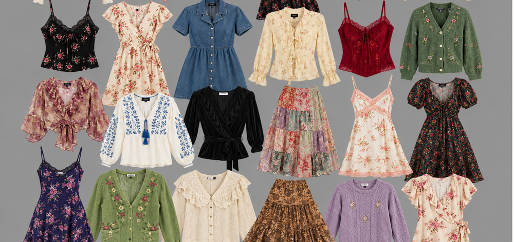 Womens Wholesale Vintage Box Wholesale Light Weight Clothing 35 Pieces