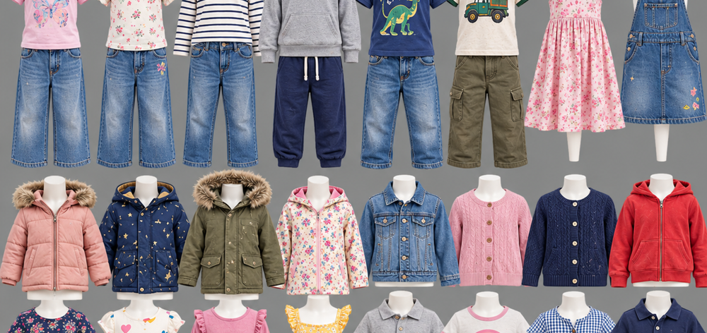 Wholesale Kids  30 Pack Mixed Clothes Resellers