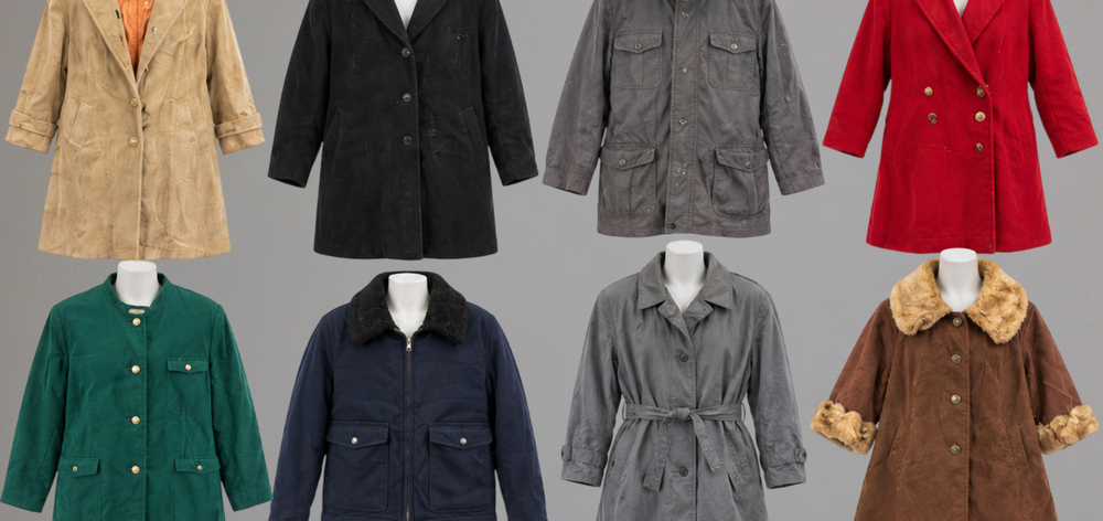 Wholesale Vintage Coats 5 Pack Bundle - For Resellers