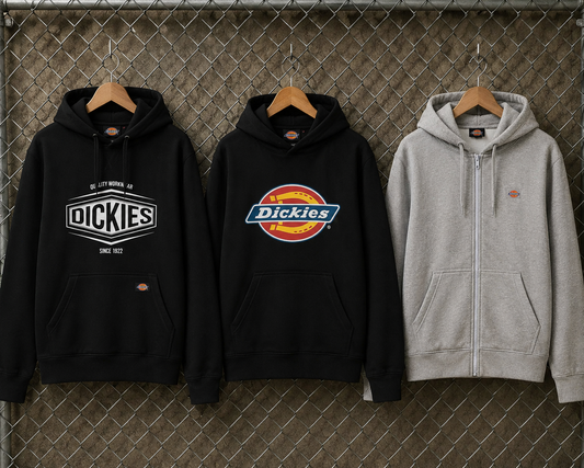 Dickies Preloved Sweatshirts/Hoodies Grade A/B - 5 Piece Wholesale Bundle for Resale
