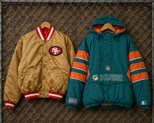 Preloved NFL Starter Pro Heavy Jackets Grade A/B for Resale - 5 Piece