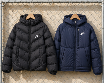 Preloved Nike Puffer Jackets Grade A/B for Resale - 5 Piece