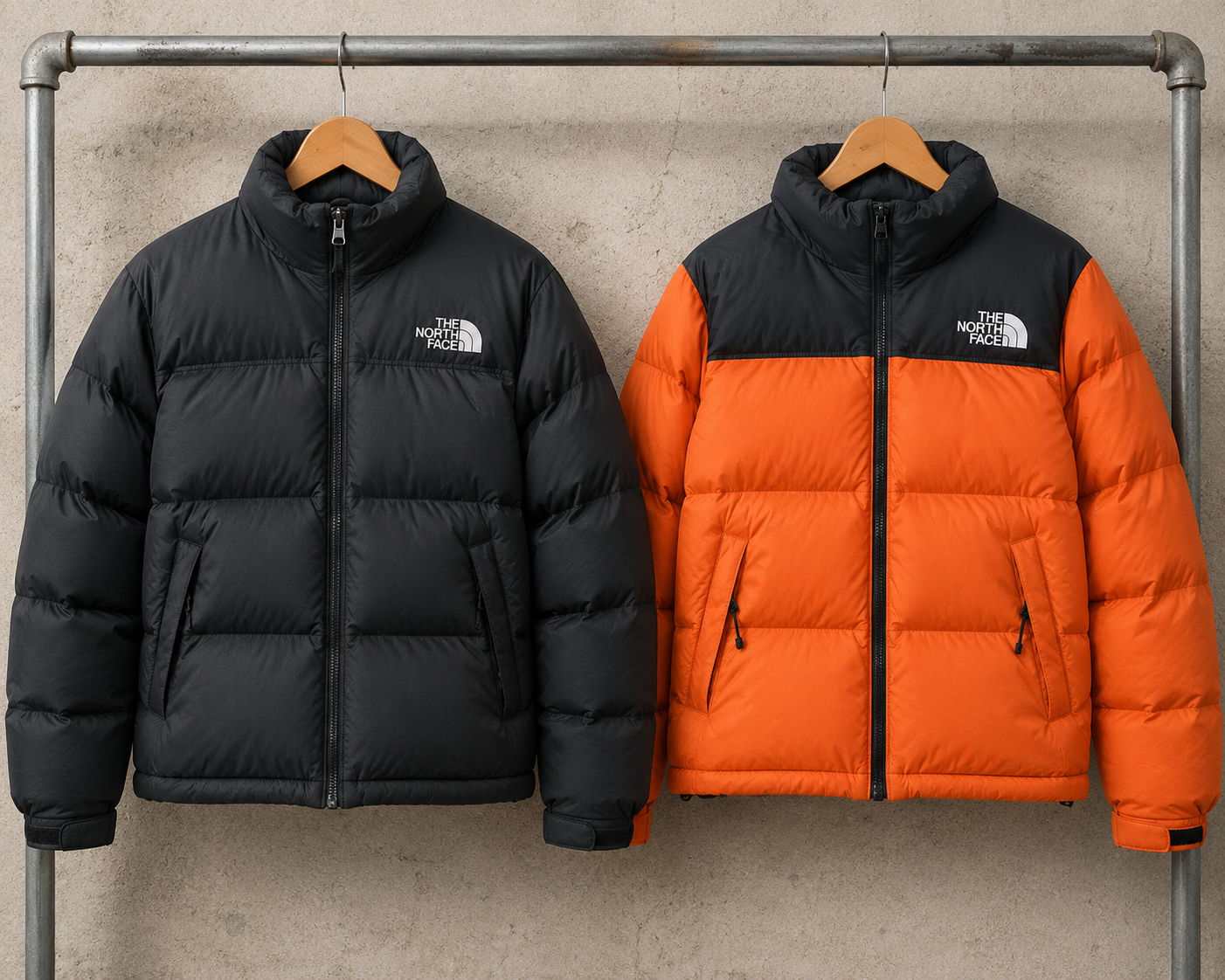 Preloved The North Face Puffer Jackets Grade A/B/C for Resale - 5 Piece