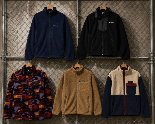 Preloved Columbia Fleeces Grade A/B for Resale - 5 Piece