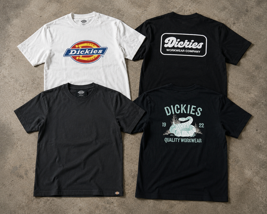 Dickies Preloved T-Shirts Grade A/B/C for Resale - 5 Piece