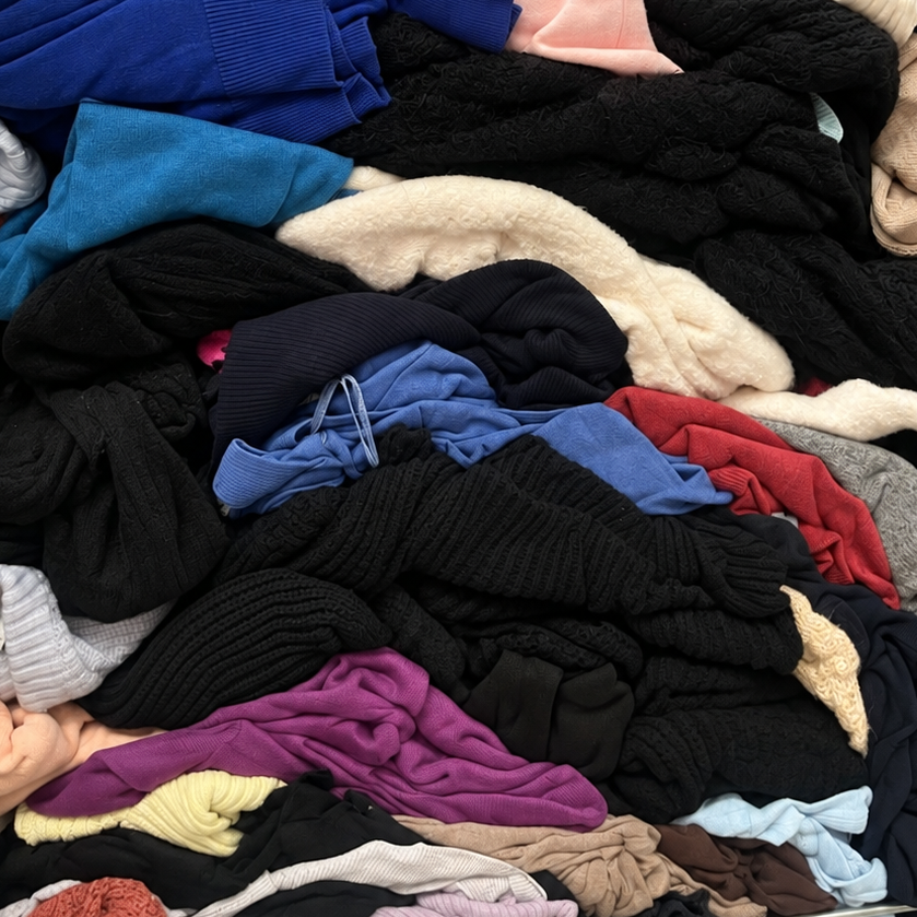 Charity Supermarket 20-Pack Wholesale Preloved Jumpers - For Resale