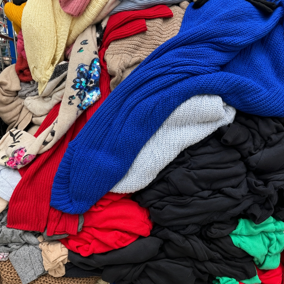 Cardiff Flea Market 20-Pack Wholesale Preloved Jumpers - For Resale