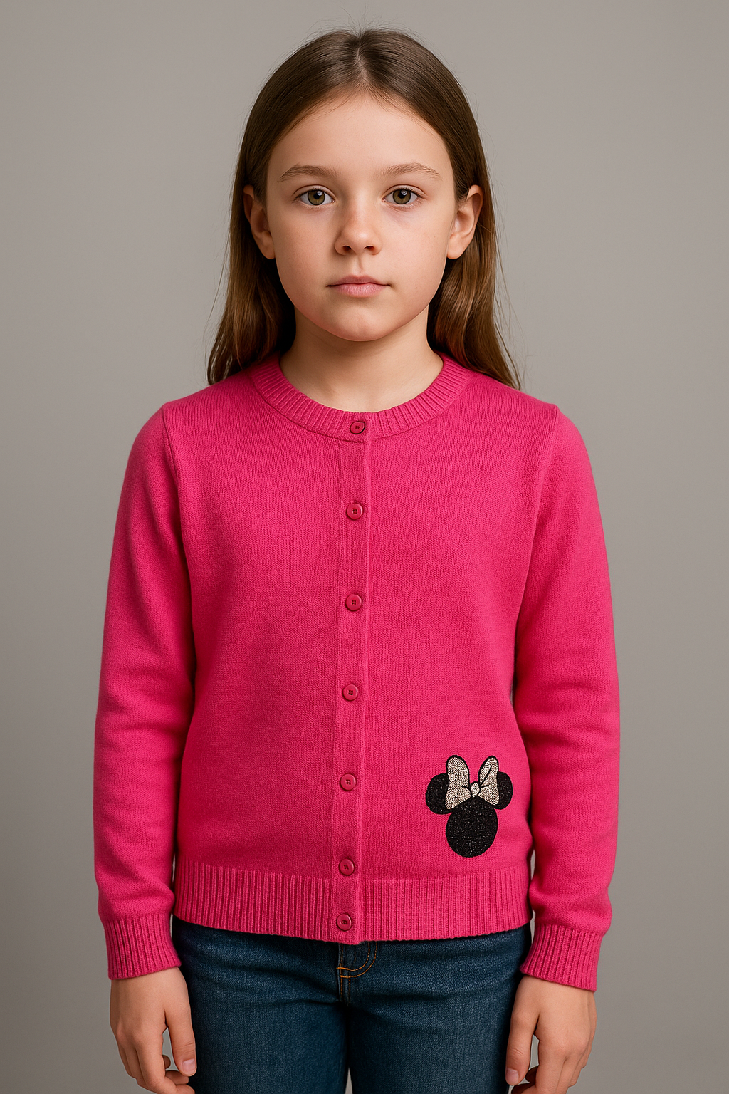 Disney Clothing Bundle - 5 Pack Preloved Girls Jumpers & Cardigans