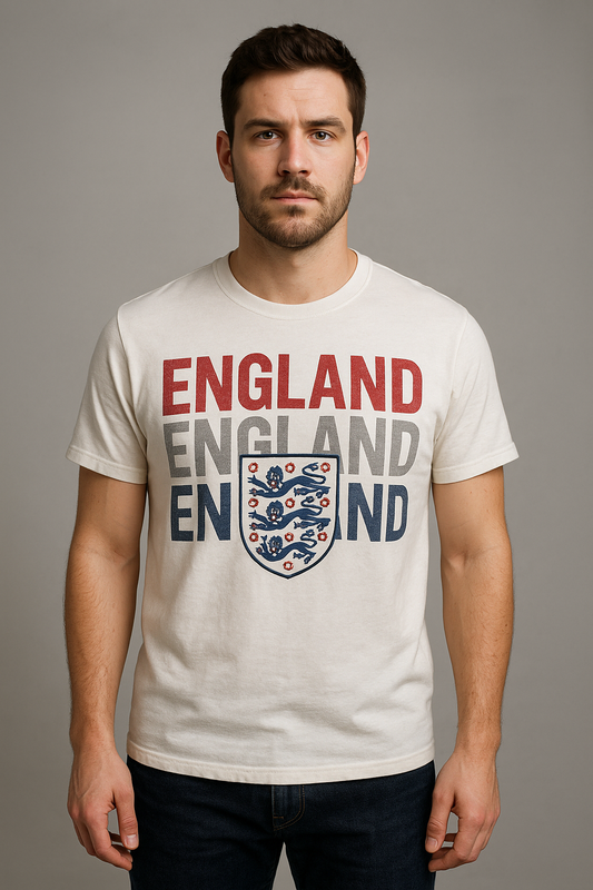 England Clothing Bundle - 5 Pack Preloved Mens T-Shirts