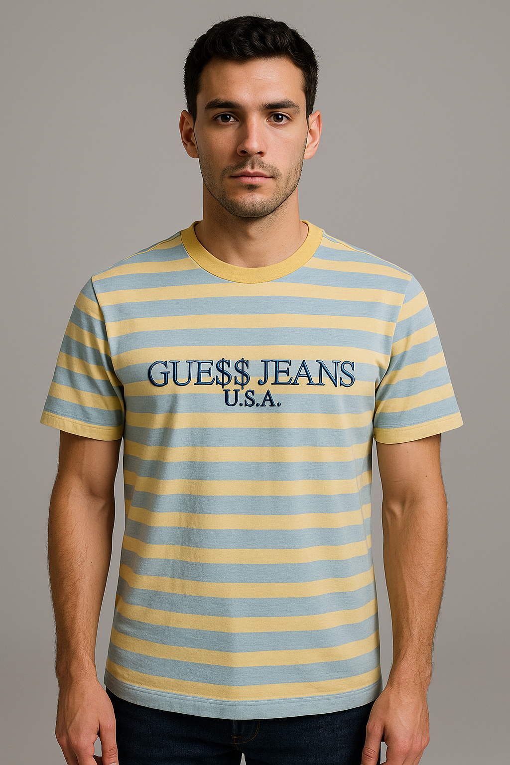 GUESS Clothing Bundle - 5 Pack Preloved Mens T-Shirts