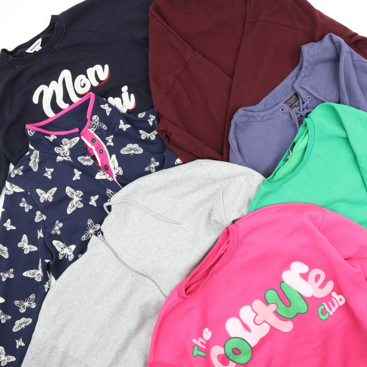 Oxfam Charity High Street Branded Hoodie & Sweatshirt Mix