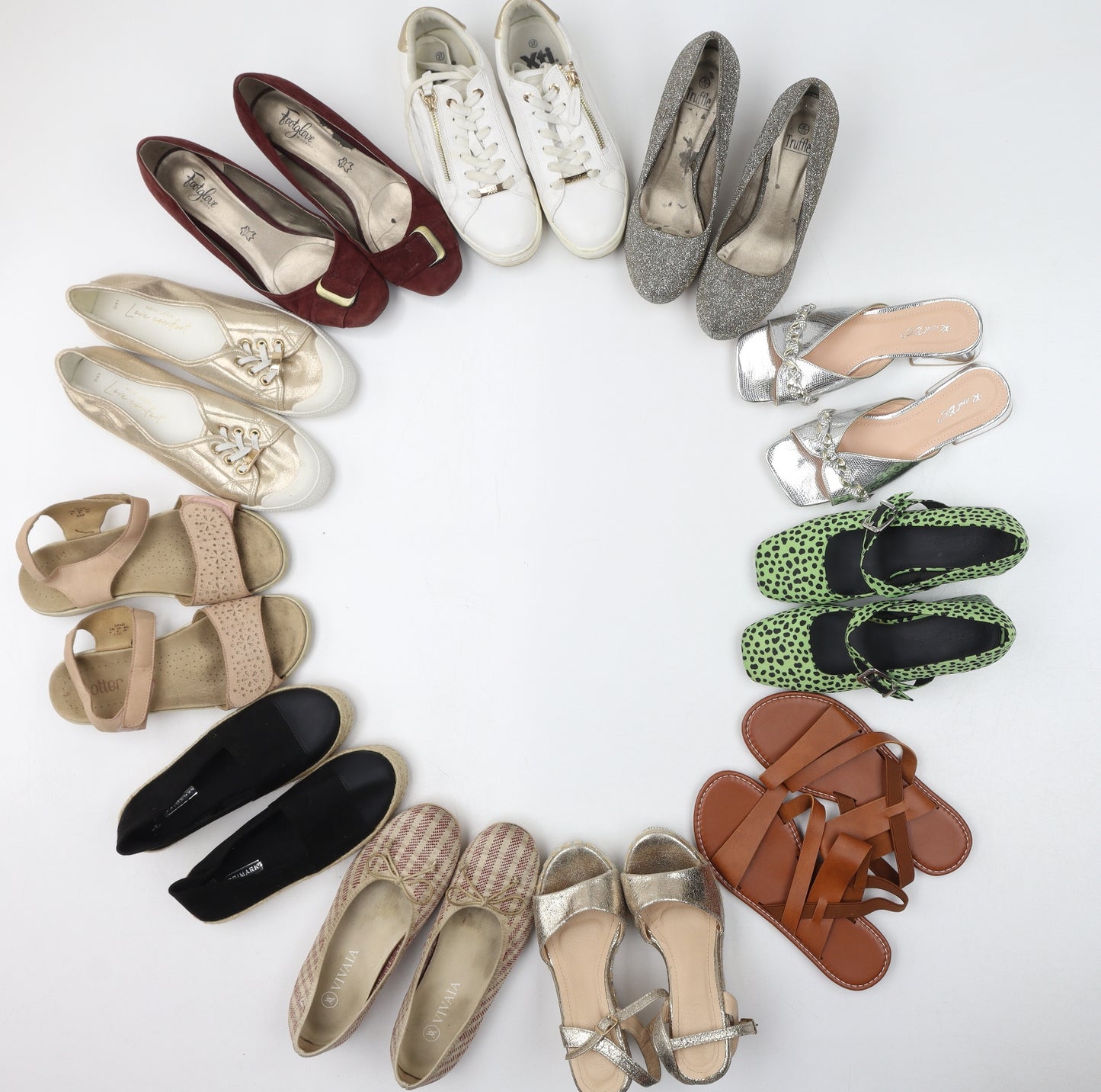 Wholesale Graded Branded Bundle Mixed Footwear