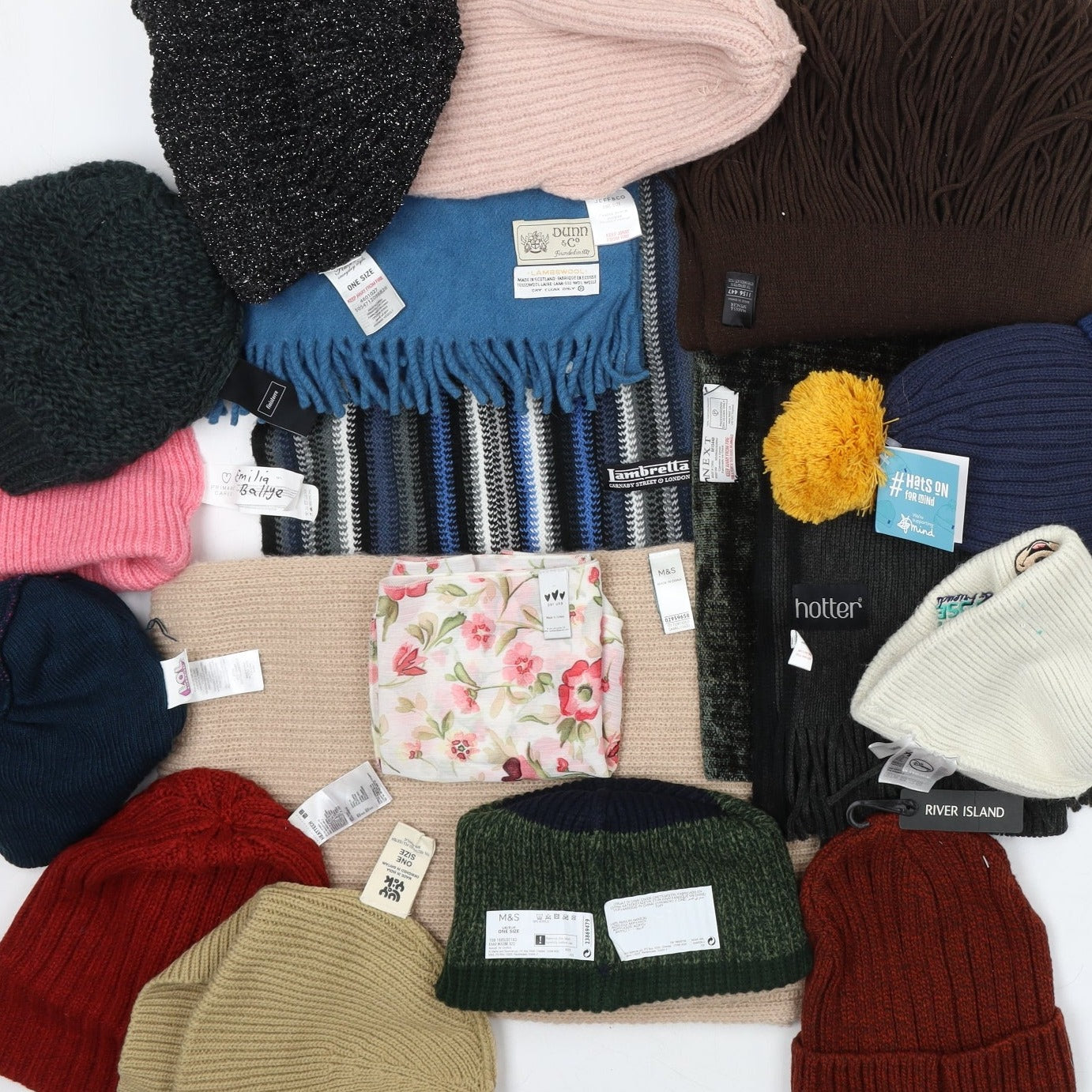 Wholesale Hats & Scarves Bundle - ORIGINAL, Non-graded