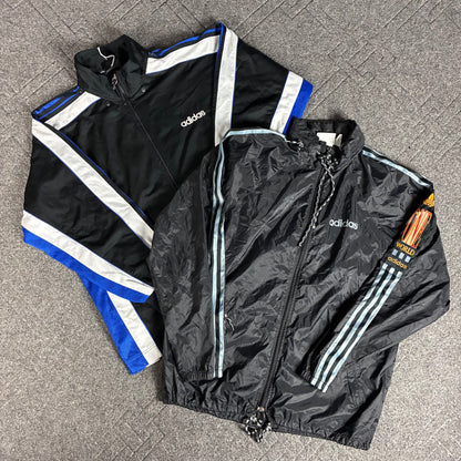Preloved Adidas Track Jackets Grade A/B for Resale - 5 Piece