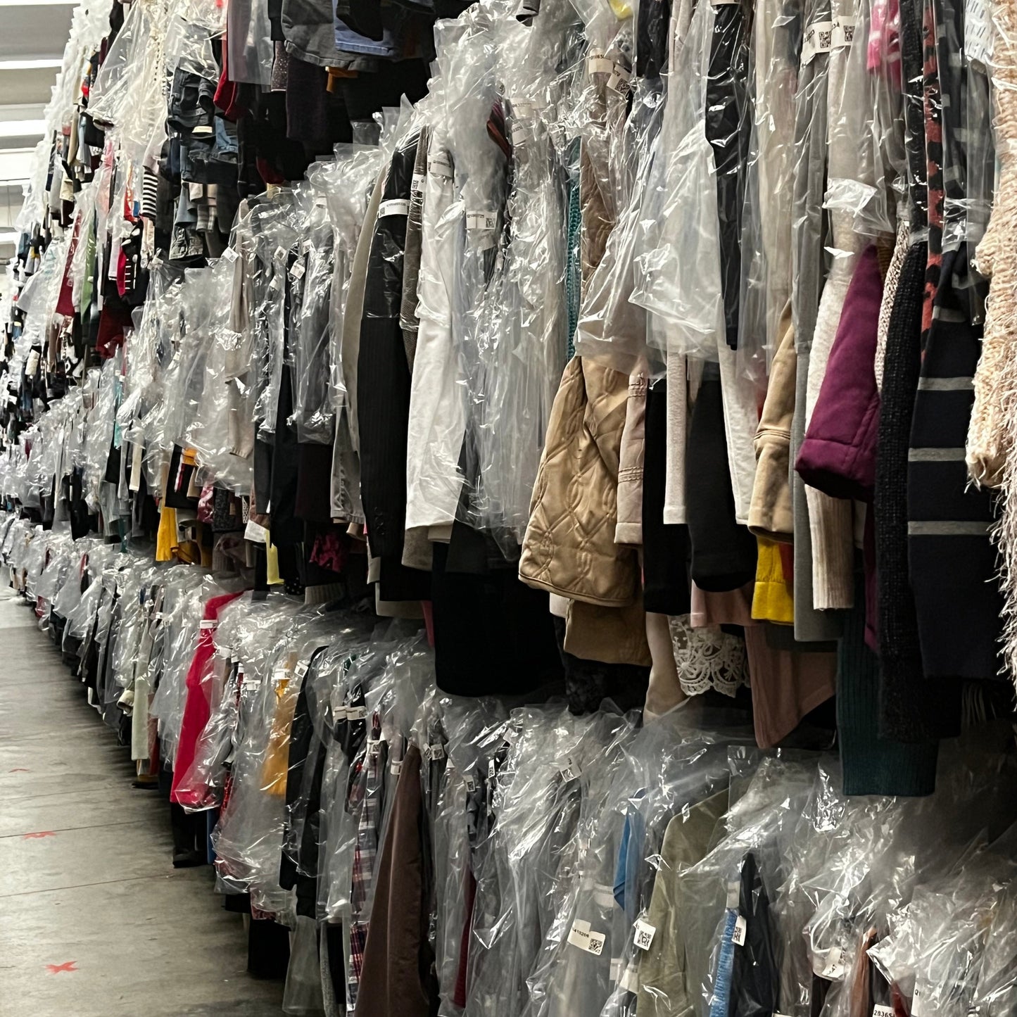 Exclusive Used Clothing Wholesale Bundle - Hangers Included