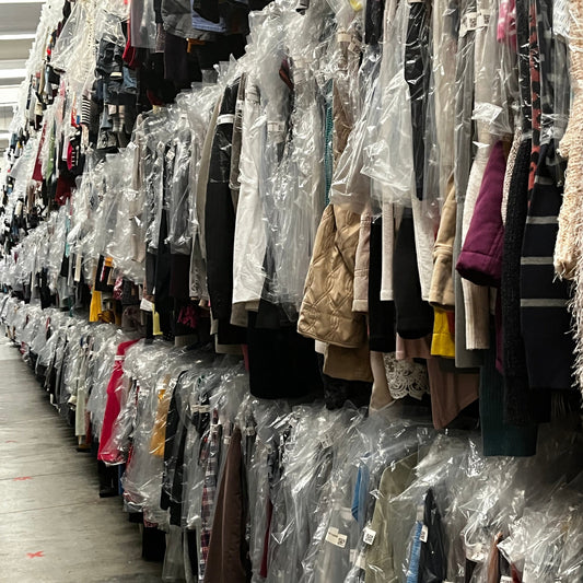 Graded Pre-Owned Clothing Lot - With Hangers for Resale