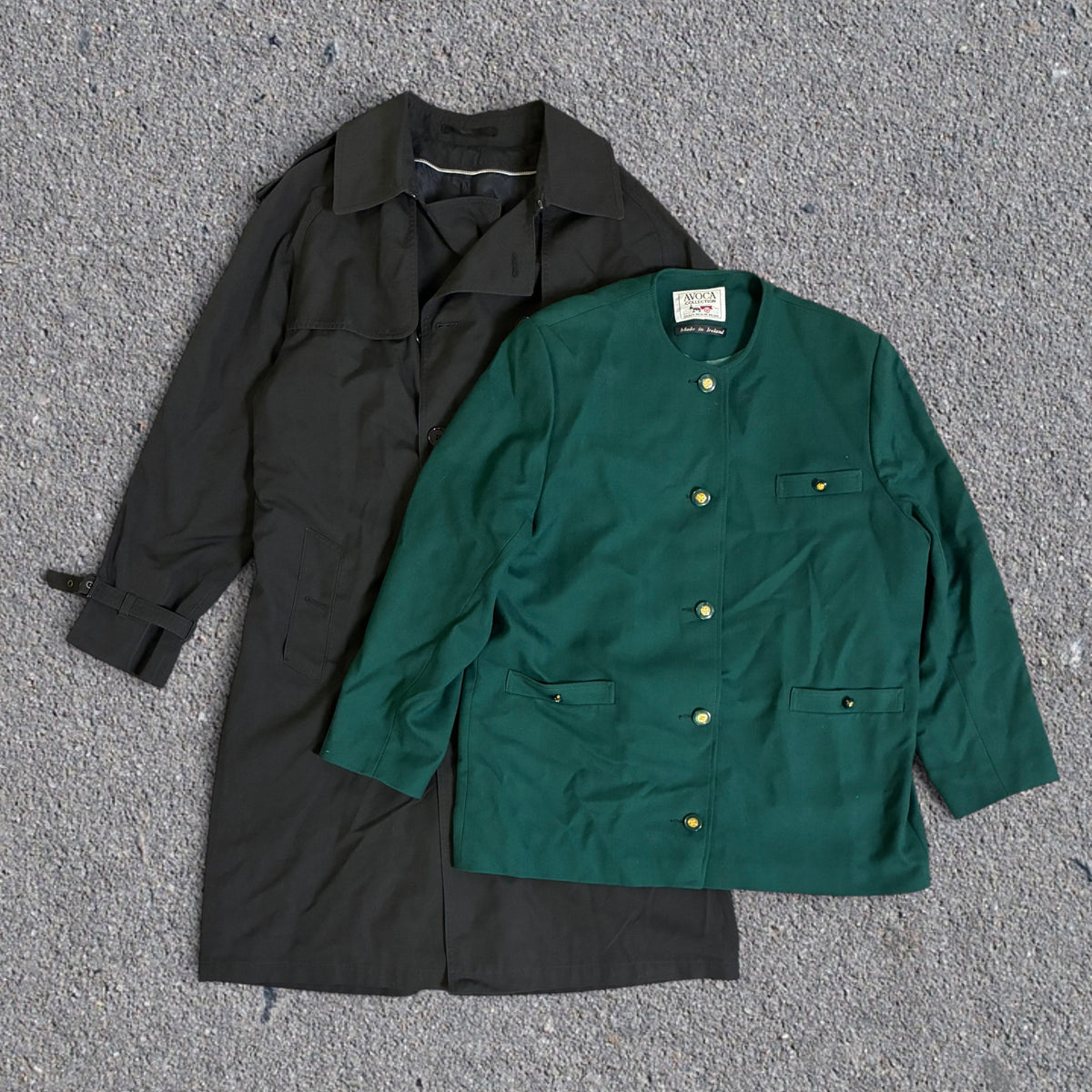 Ex Clearance Preloved Vintage Coats 5 Pack Wholesale Bundle - For Resale