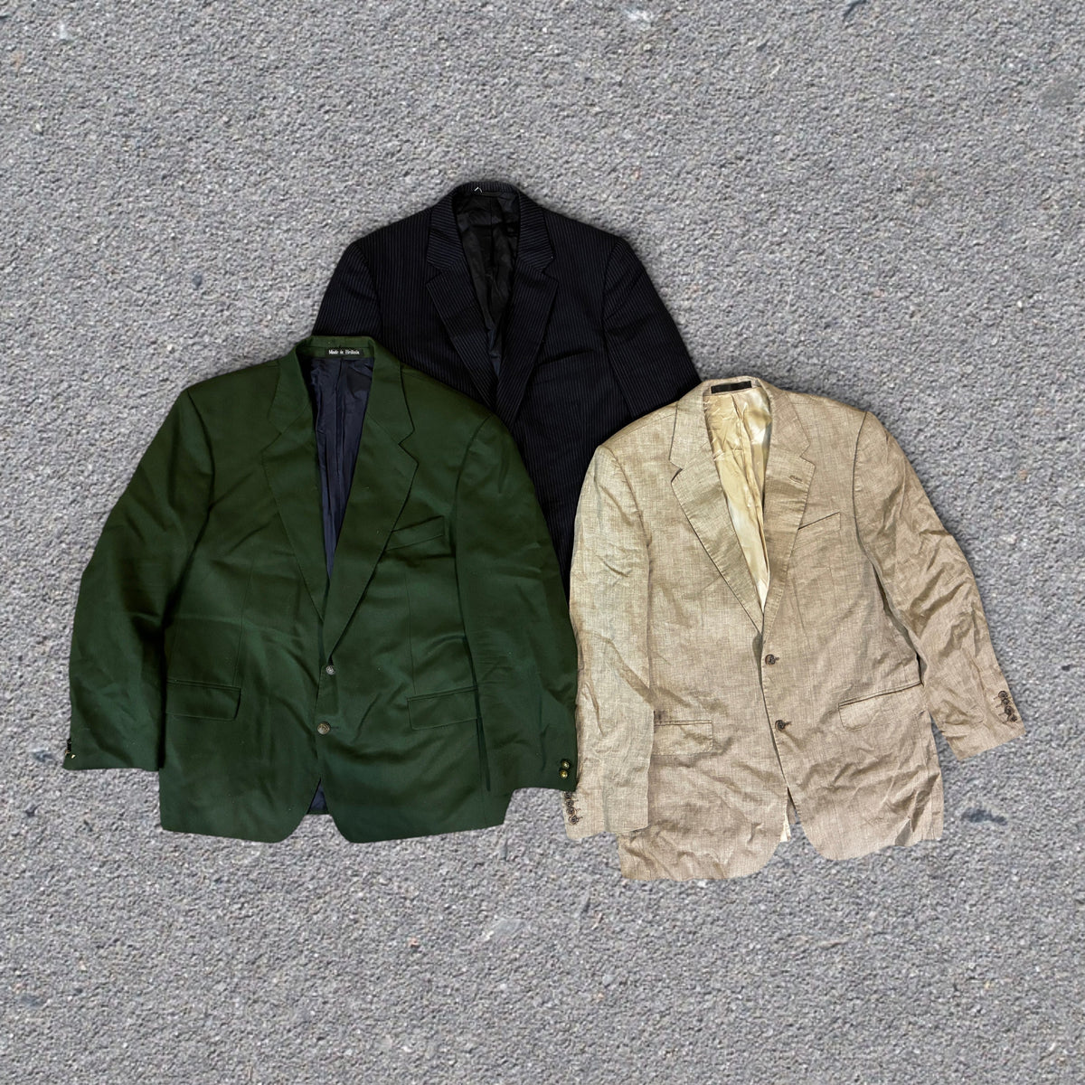 Clearance Preloved Mens Suit Jackets Wholesale 5 Pack - For Resale