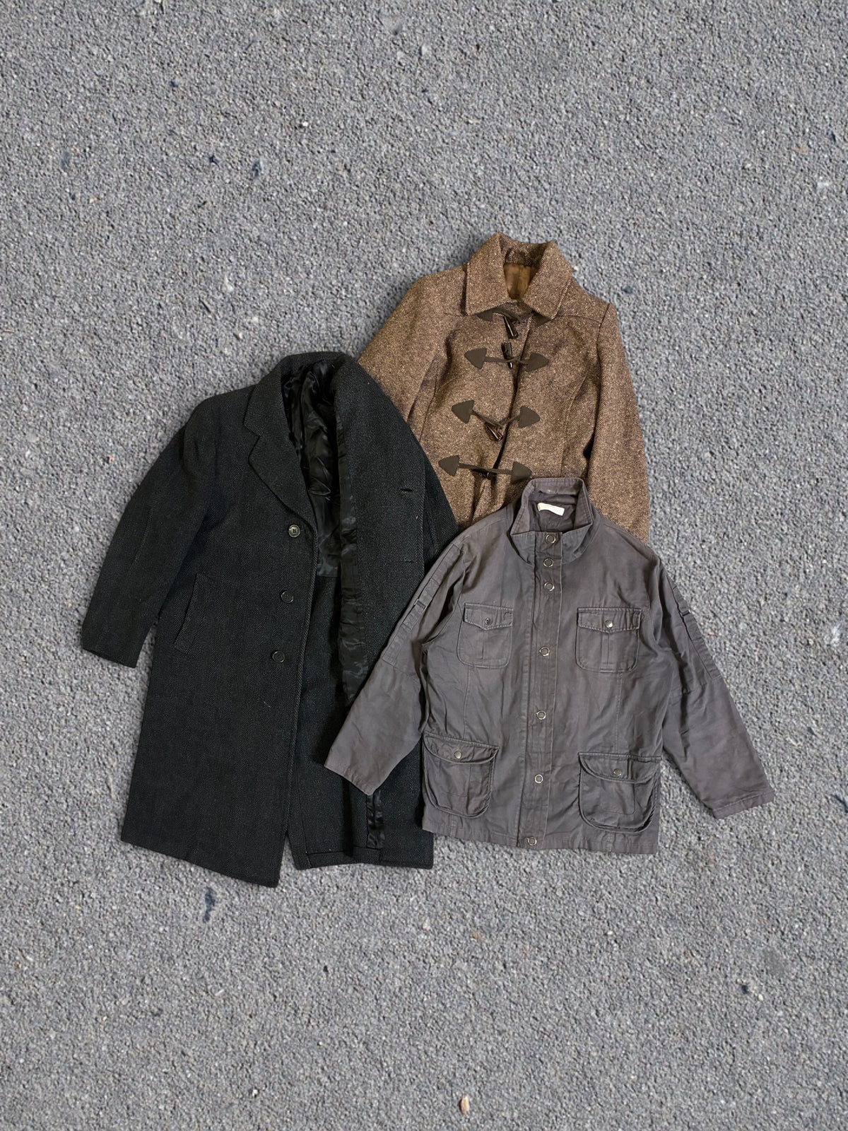 UK Sourced Preloved Vintage Coats 5 Pack Wholesale Bundle - For Resale