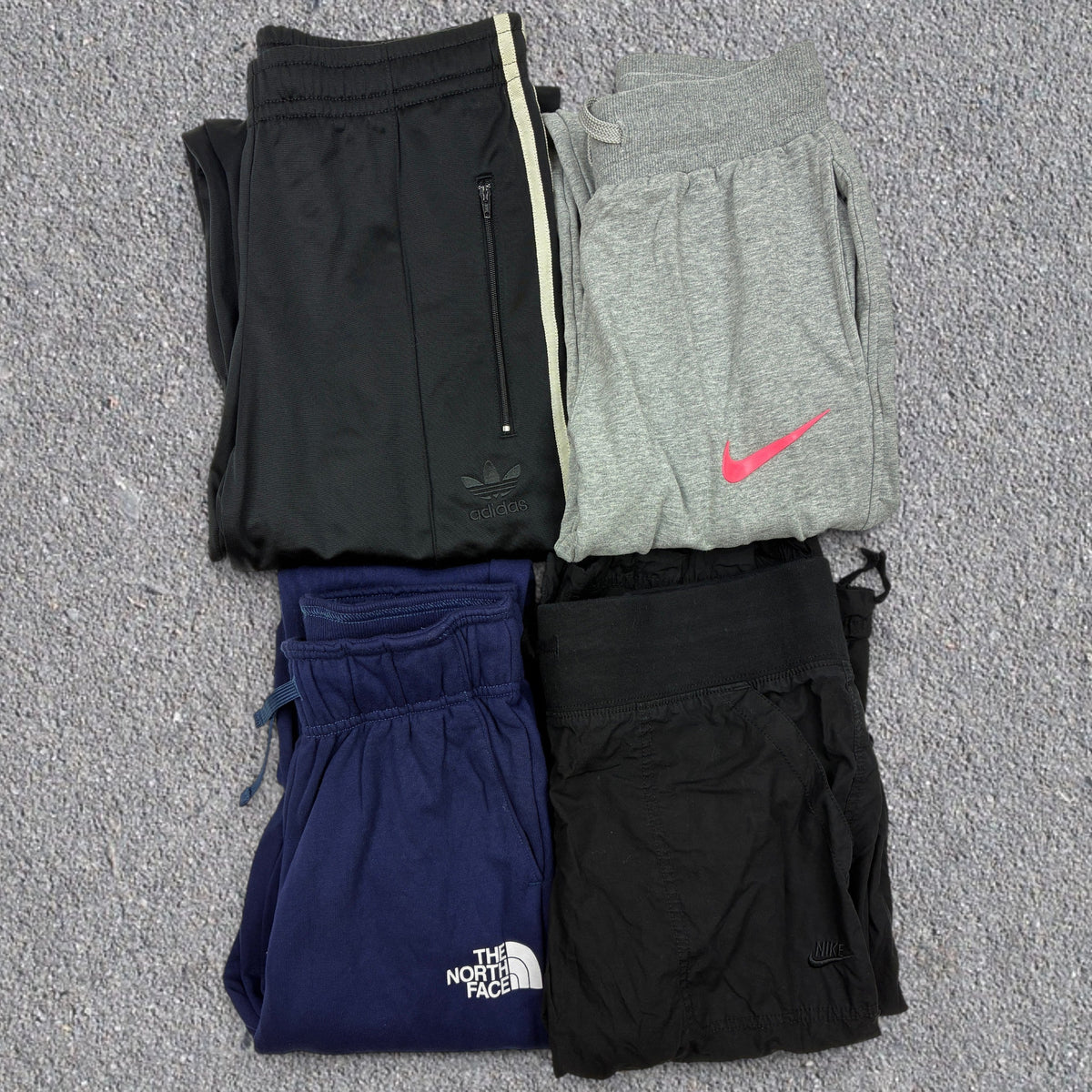 Discontinued Preloved Branded Track Pants Wholesale 10 Pack - For Resale