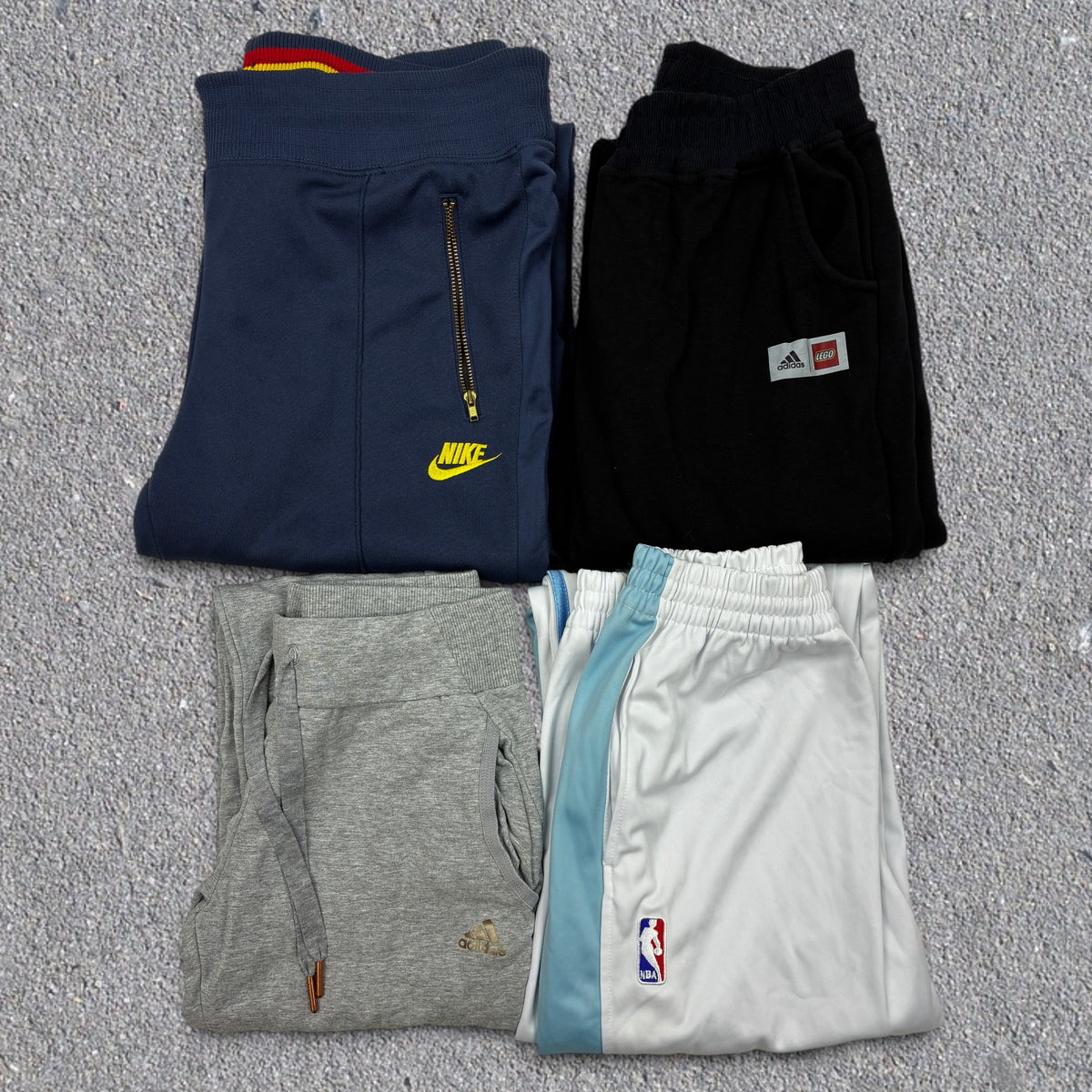 Discontinued Preloved Branded Track Pants Wholesale 10 Pack - For Resale