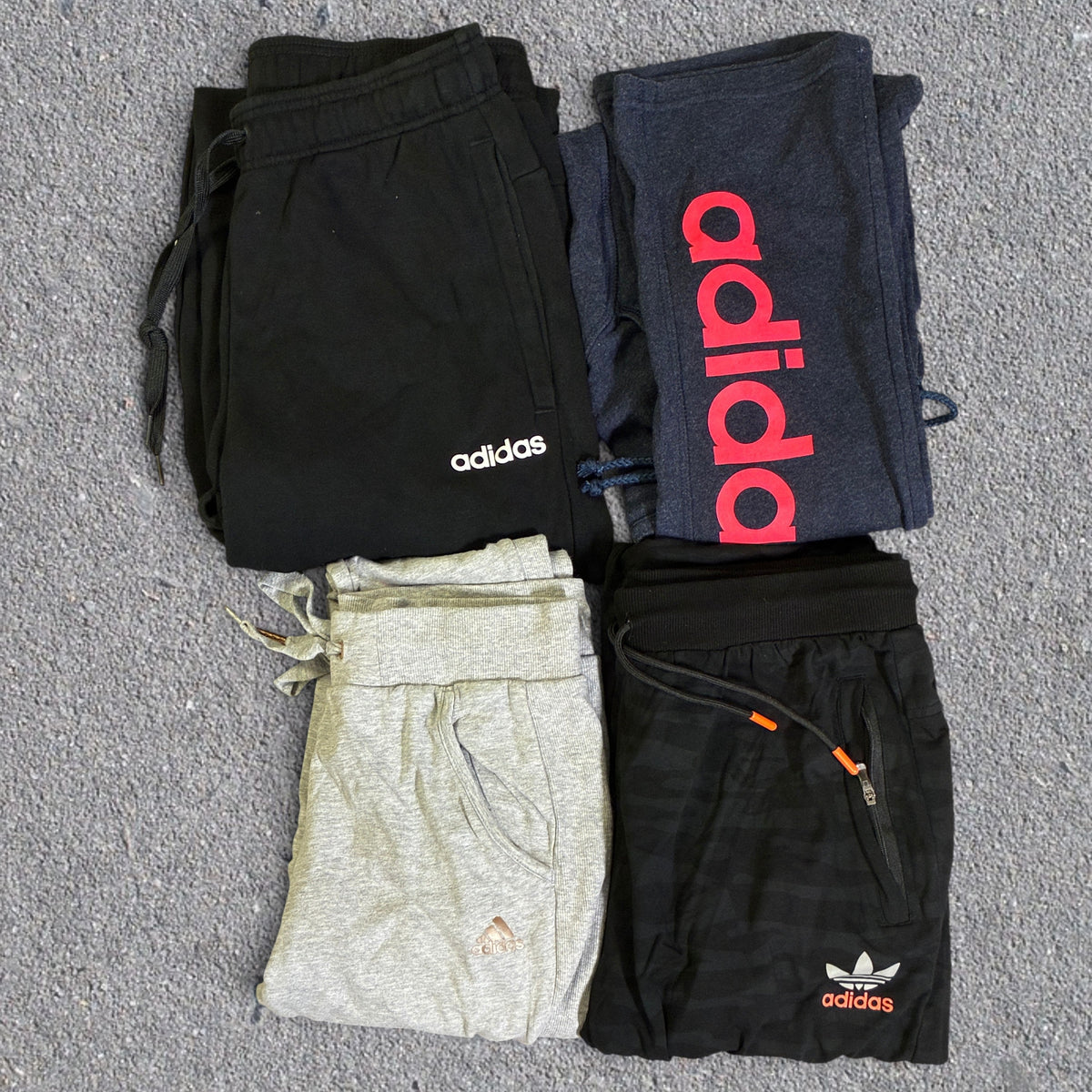 Discontinued Preloved Branded Track Pants Wholesale 10 Pack - For Resale