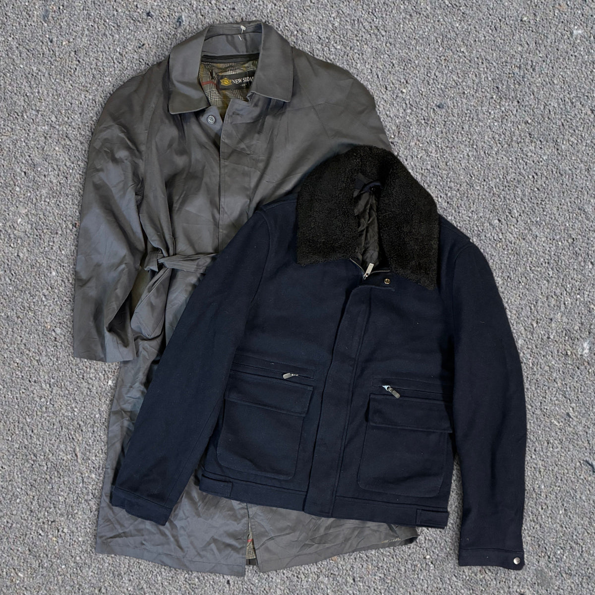 Ex Clearance Preloved Vintage Coats 5 Pack Wholesale Bundle - For Resale