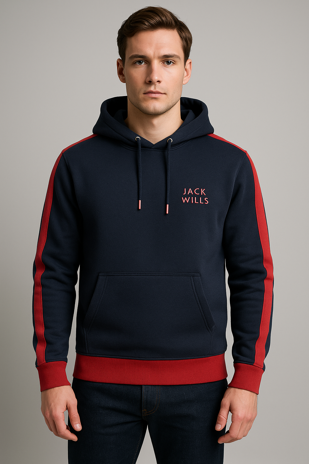 Jack Wills Clothing Bundle - 5 Pack Preloved Mens Hoodies & Sweats