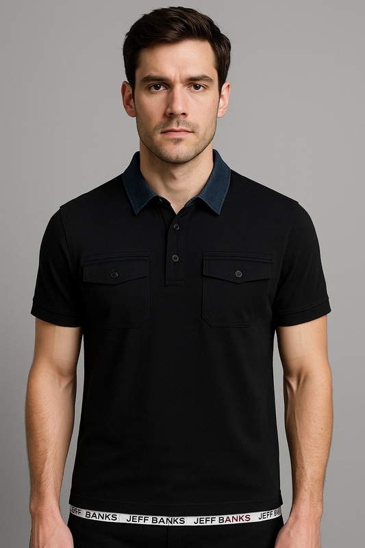 Jeff Banks Clothing Bundle - 5 Pack Preloved Mens Polos