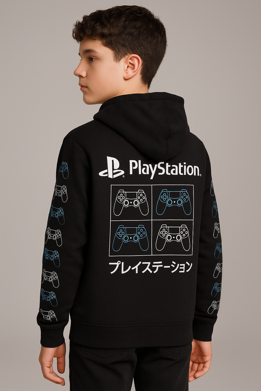 PlayStation Clothing Bundle - 5 Pack Preloved Boys Hoodies & Sweats