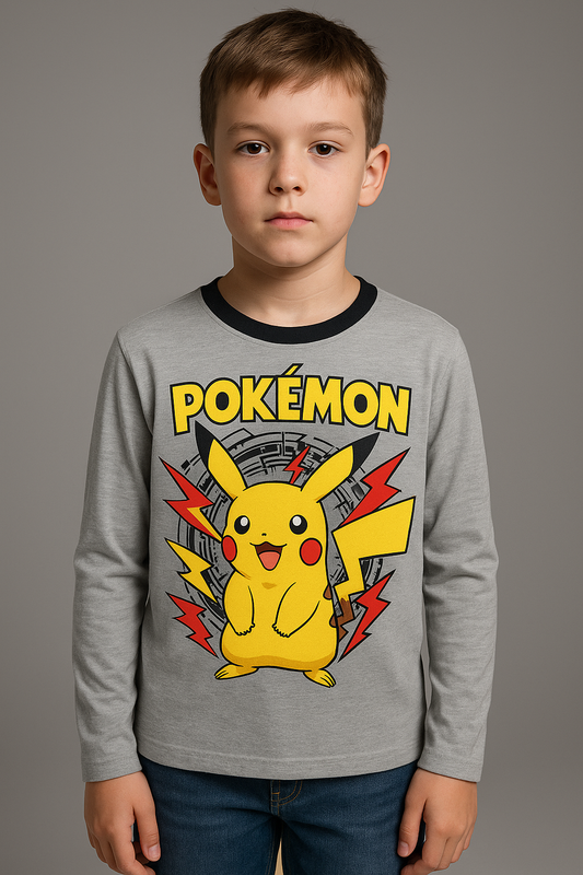 Pokémon Clothing Bundle - 5 Pack Preloved Boys T-Shirts, Tops & Shirts