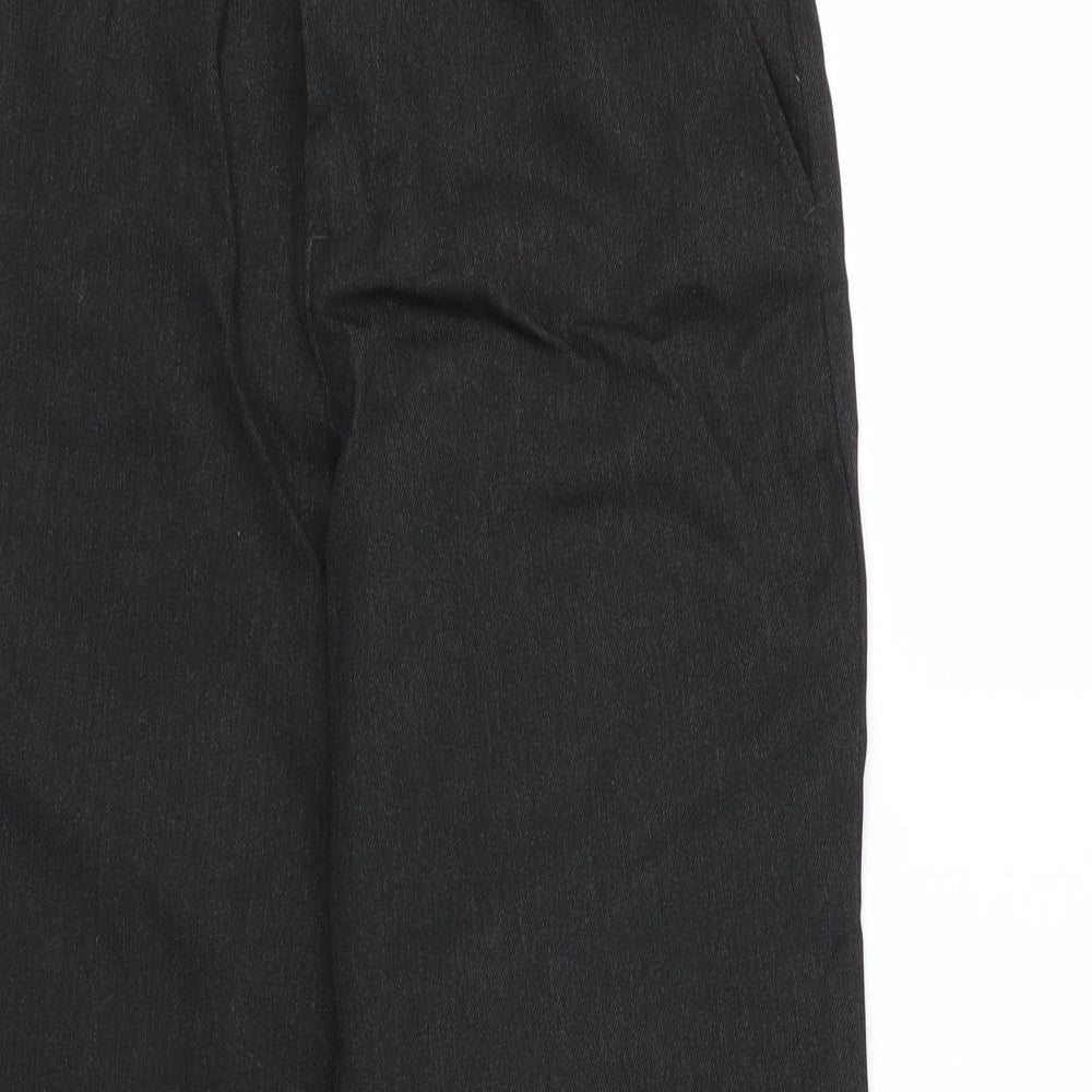 George Boys Black   Dress Pants Trousers Size 10-11 Years - School