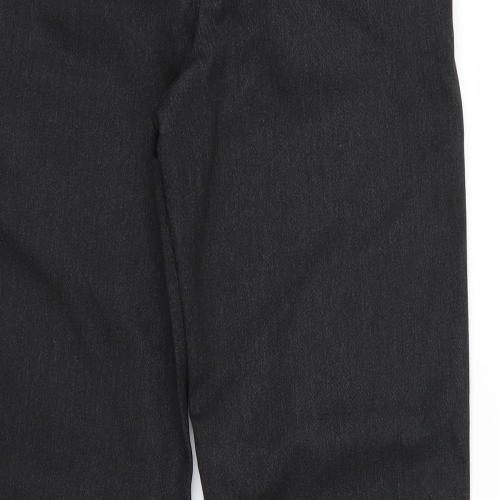 George Boys Black   Dress Pants Trousers Size 10-11 Years - School