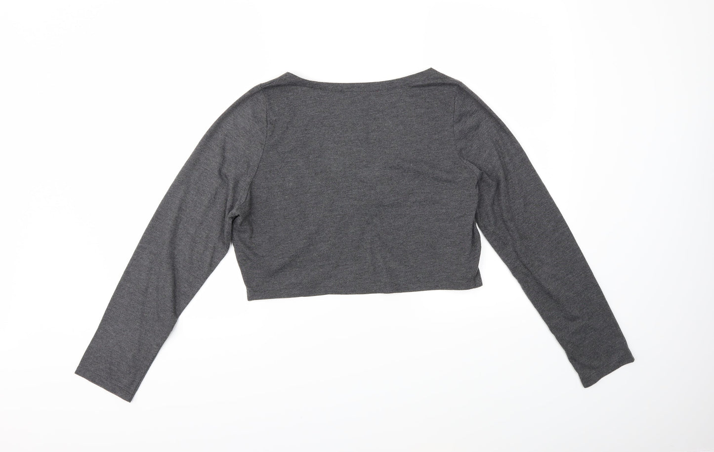 Preworn Womens Grey   Cardigan Jumper Size 16
