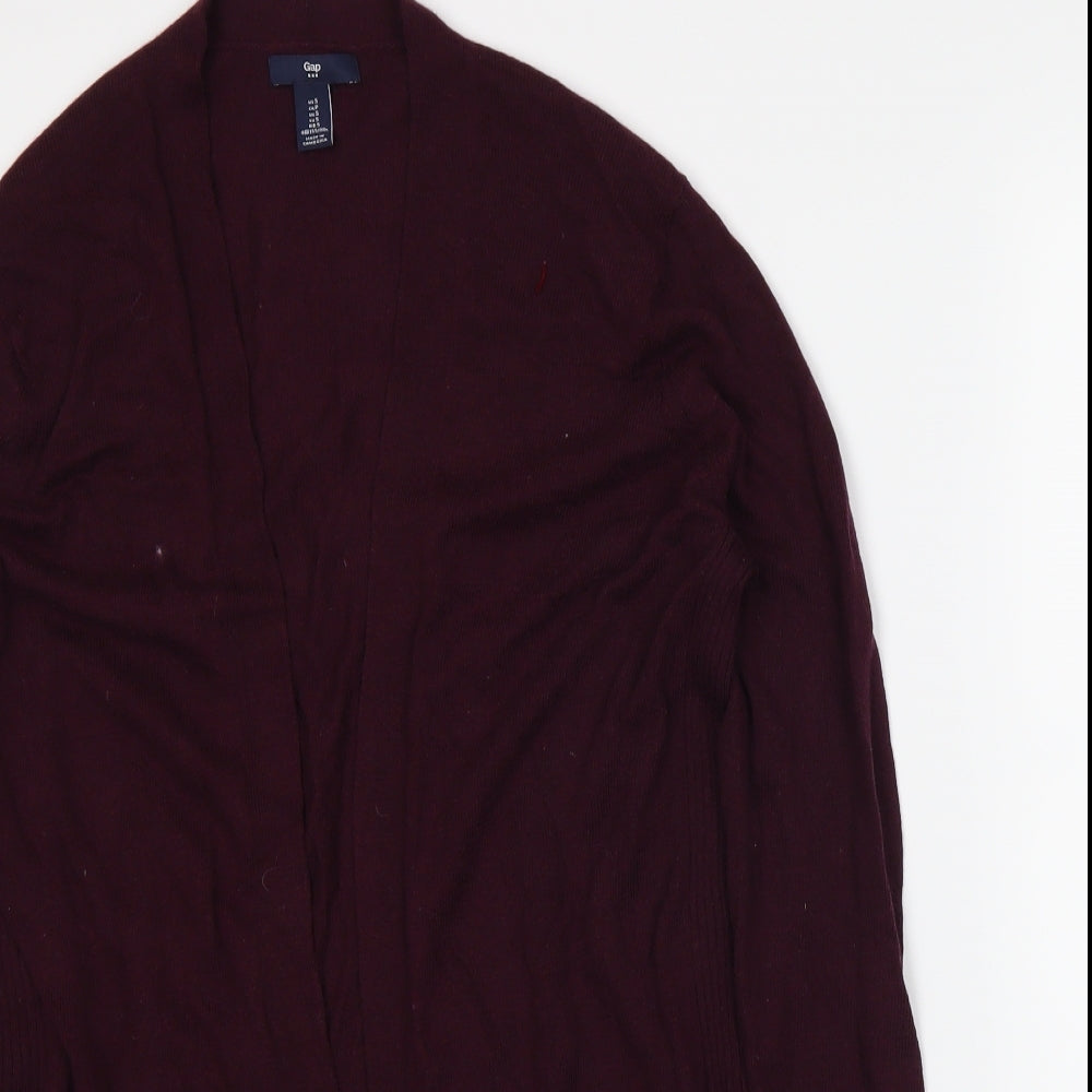 Gap Womens Purple  Knit Cardigan Jumper Size S