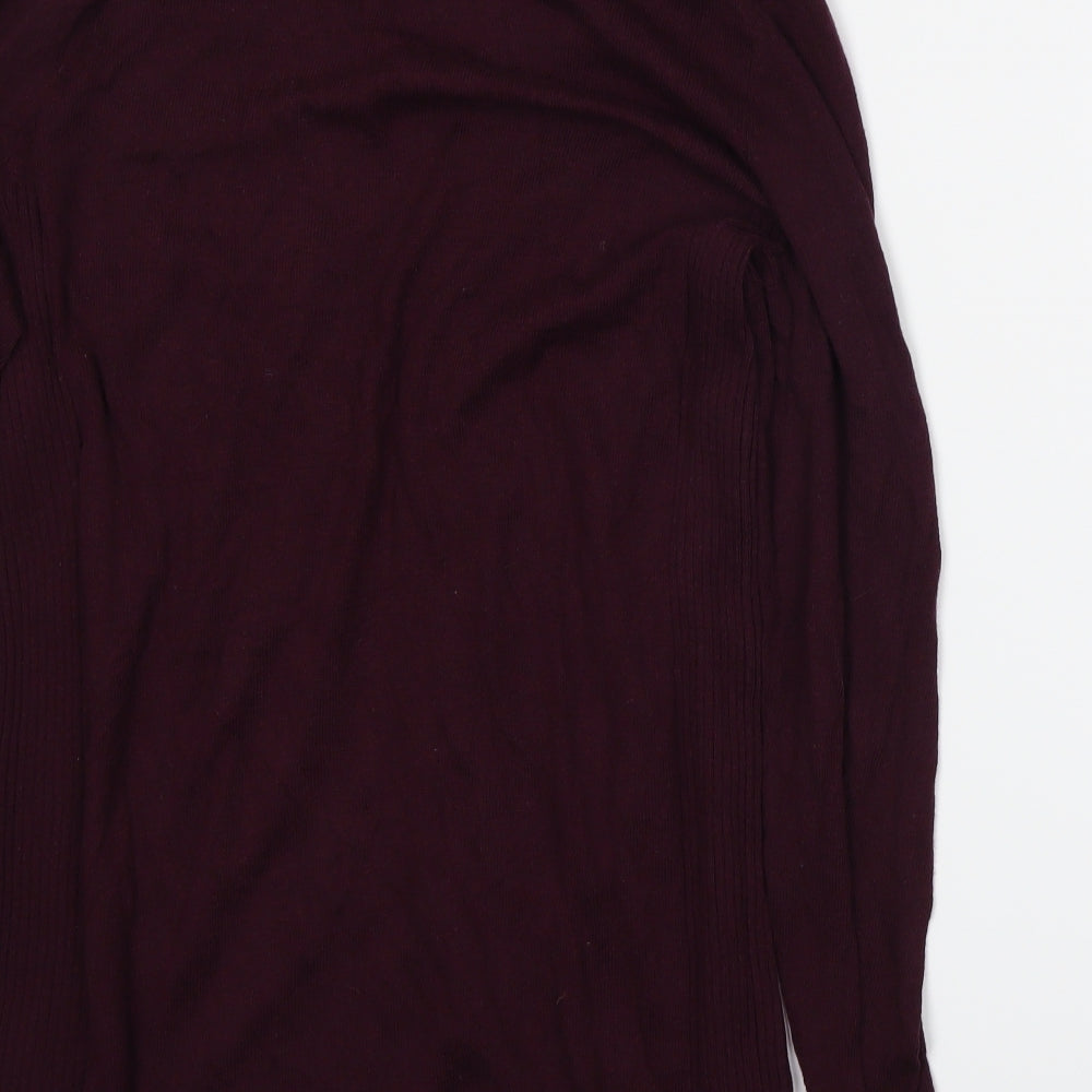 Gap Womens Purple  Knit Cardigan Jumper Size S