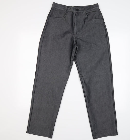 Stonebridge Mens Grey  Denim Straight Jeans Size 30 L28 in