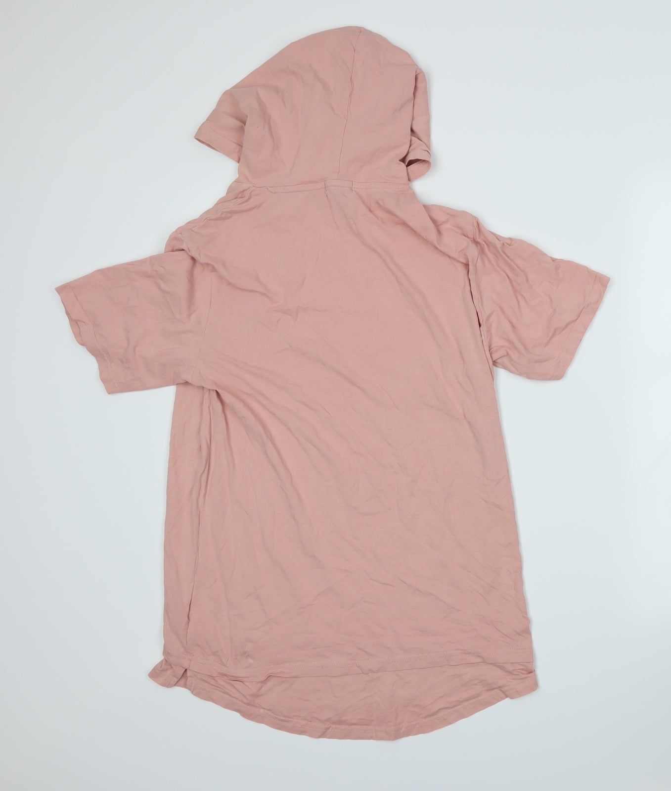FOREVER 21 Mens Pink  Jersey Pullover Hoodie Size S