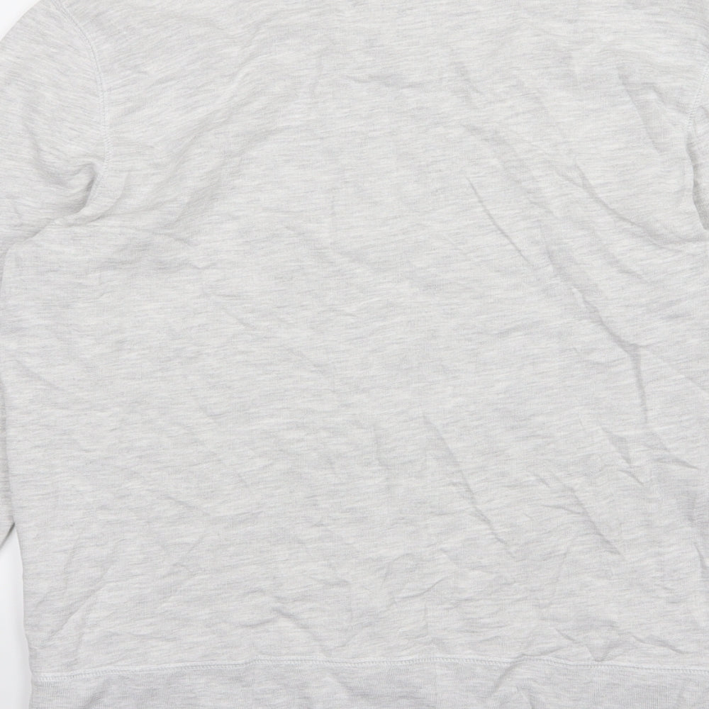 Topman Mens Grey  Jersey Pullover Sweatshirt Size M