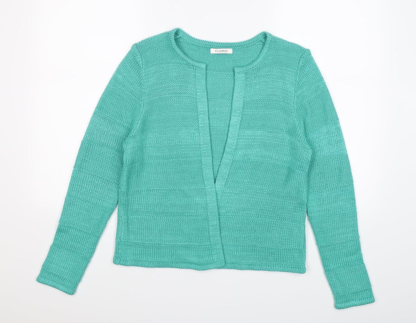 Classic Womens Green  Knit  Jumper Size 12