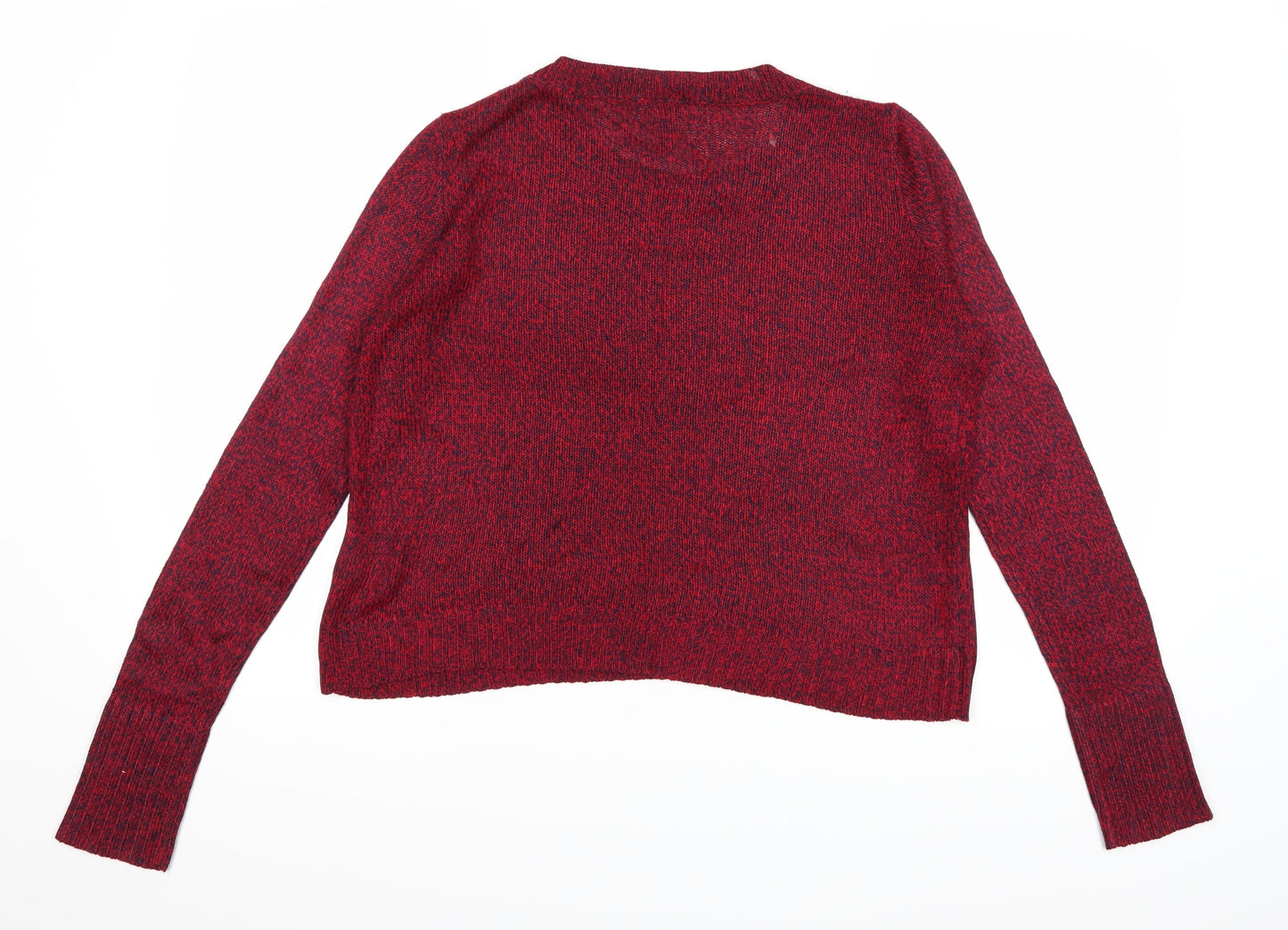 Divided by H&M Womens Red  Knit Pullover Jumper Size S
