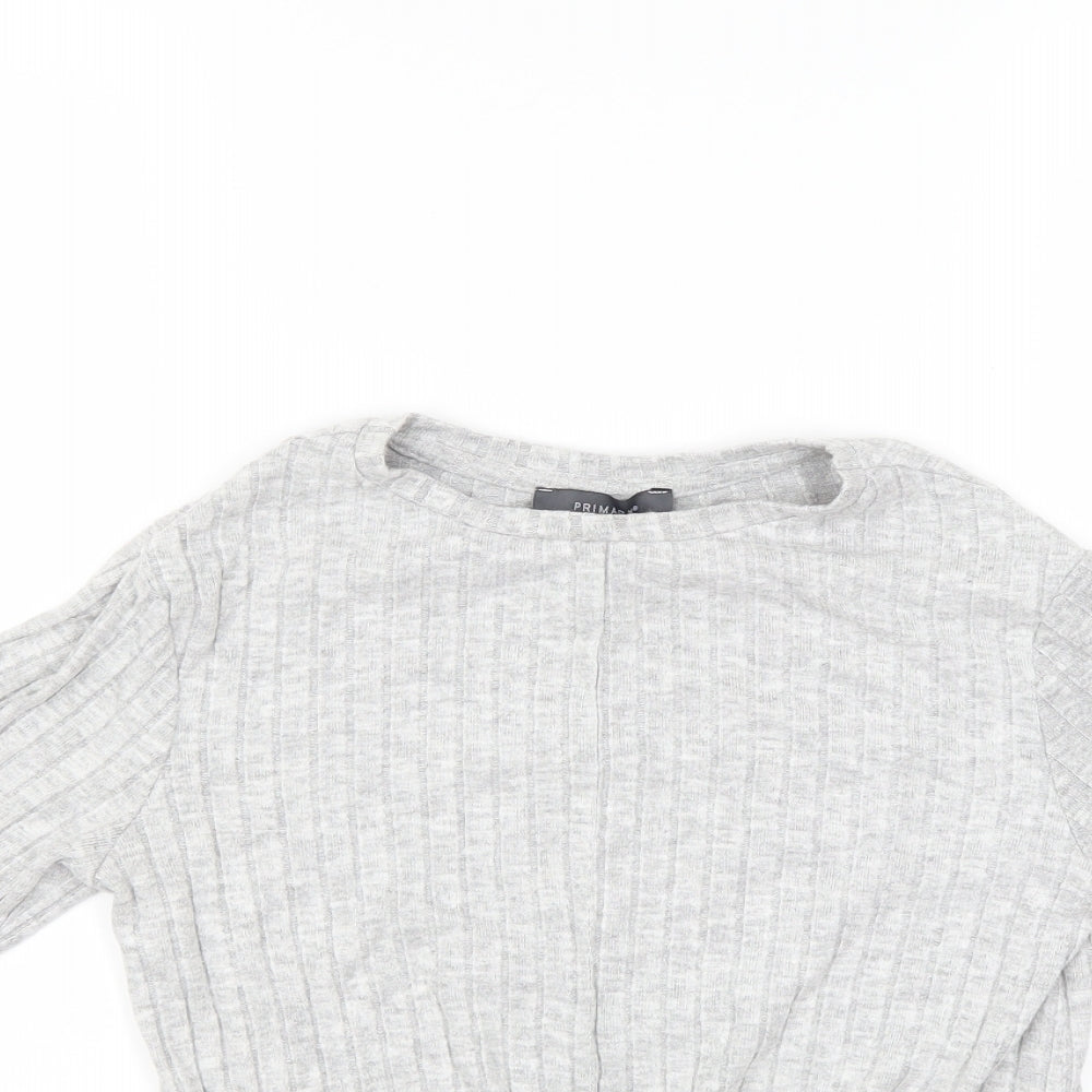 Primark Womens Grey   Pullover Jumper Size 14