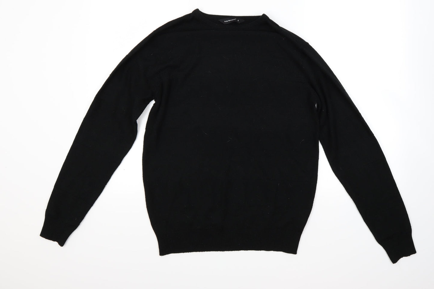 Ceader wood state Womens Black   Pullover Jumper Size S