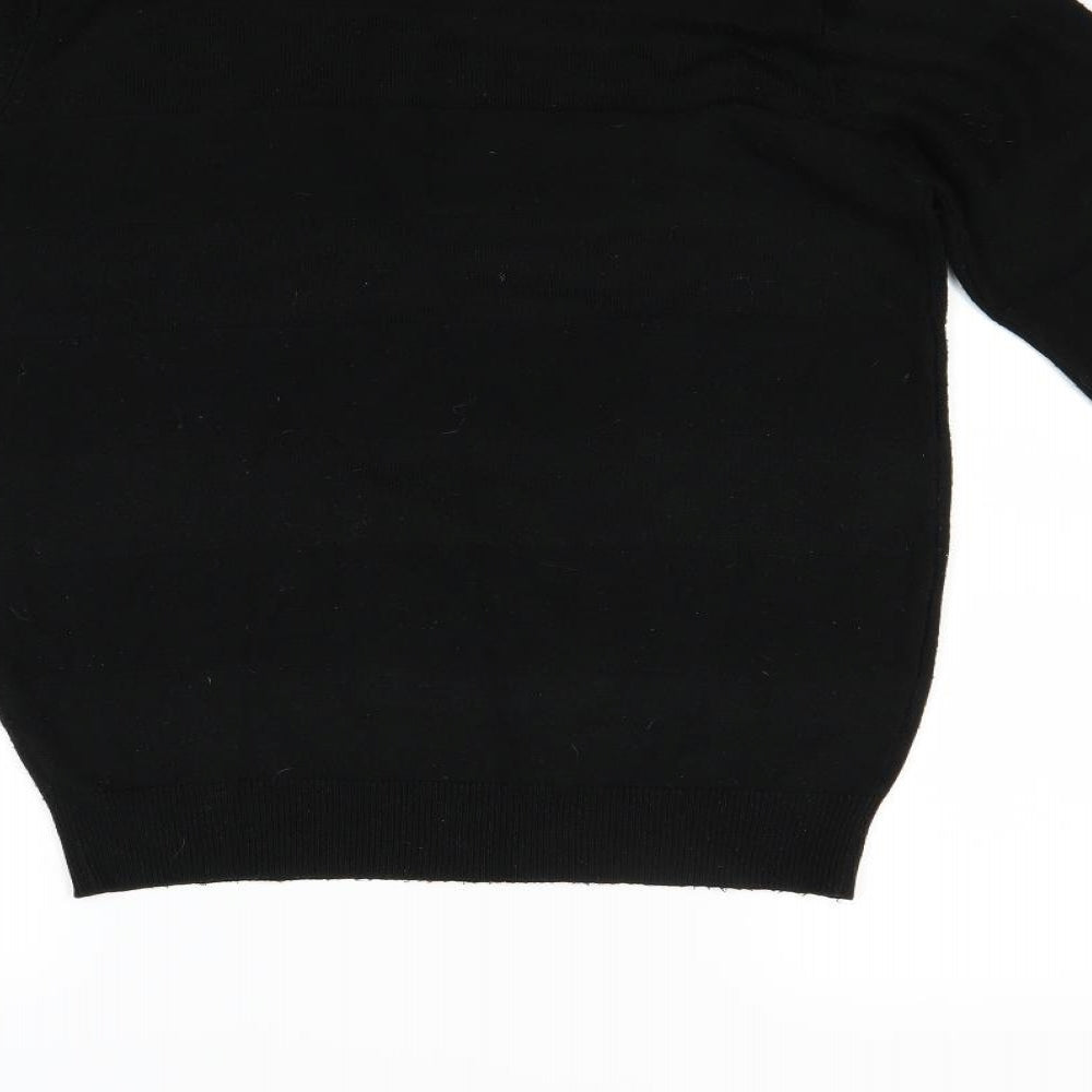 Ceader wood state Womens Black   Pullover Jumper Size S
