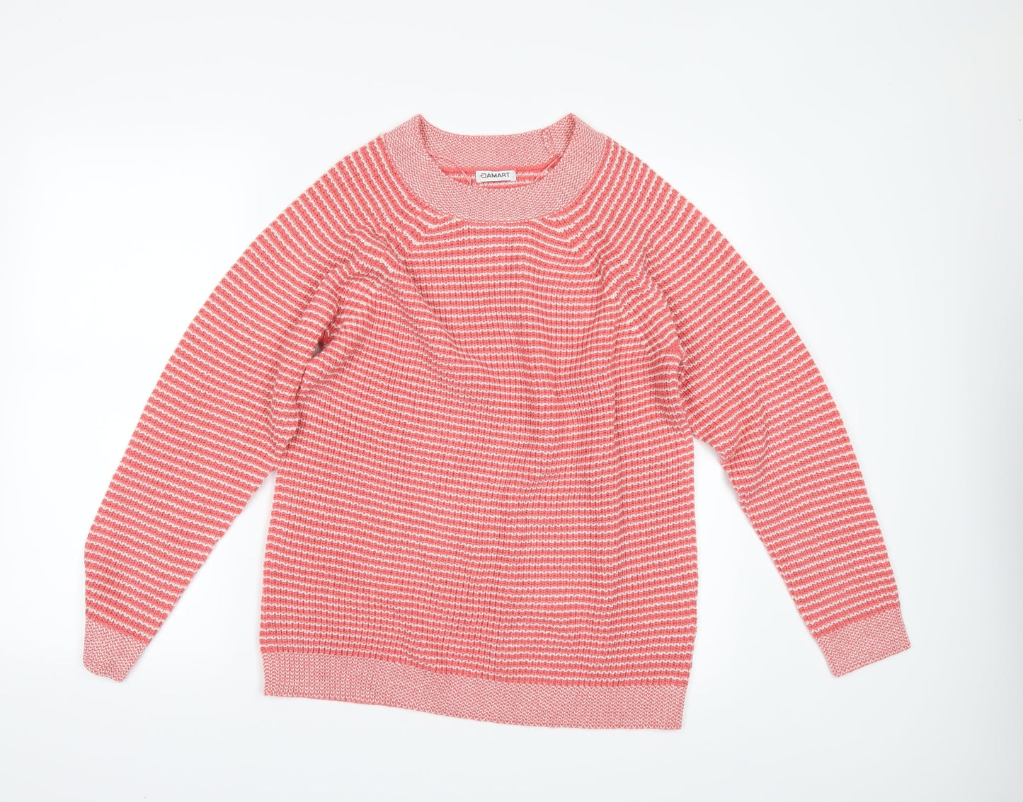 Damart Womens Orange   Pullover Jumper Size 12