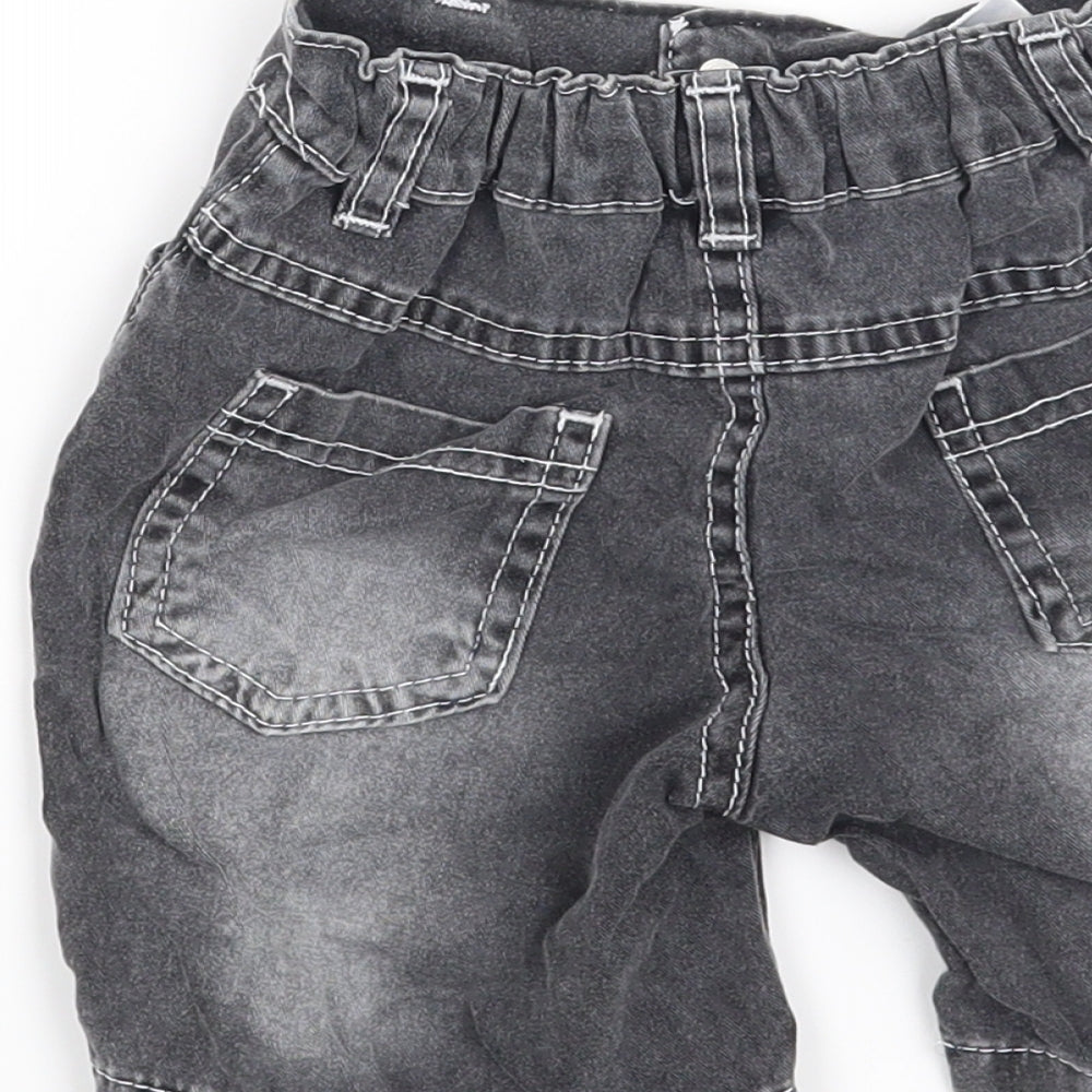 Siser Boys Grey   Cropped Jeans Size 2 Years