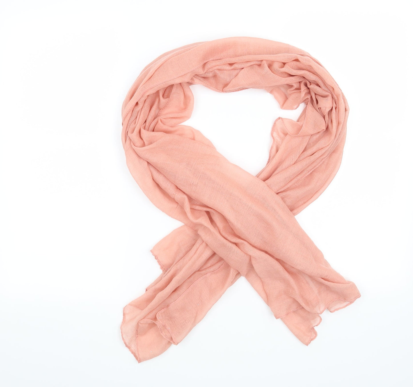 Preworn Womens Orange    Scarf