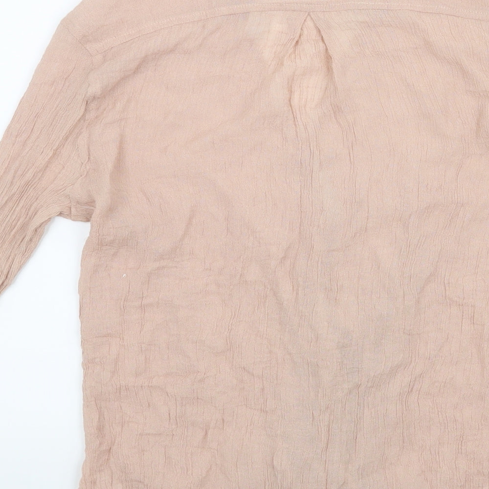 Preworn Womens Pink   Basic Blouse Size S