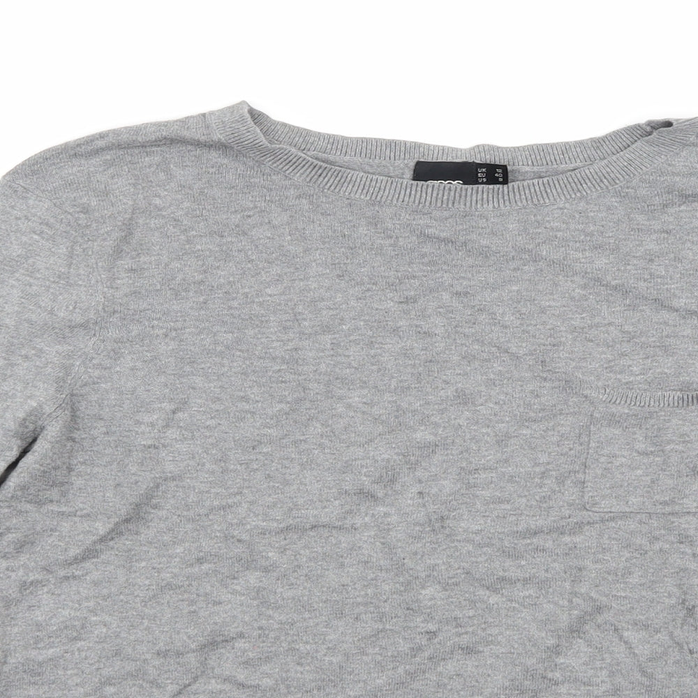 ASOS Womens Grey   Pullover Jumper Size 12